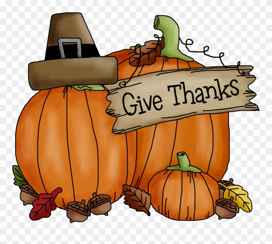 Feast Clipart Celebration - Thanksgiving Give Thanks Clipart - Png Download