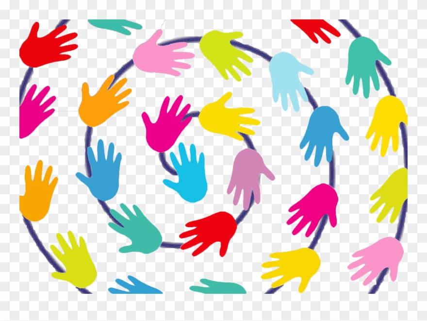Seit Dem Schuljahr 2012/13 Nehmen Alle Zehntklässler - Colourful Hands Clipart