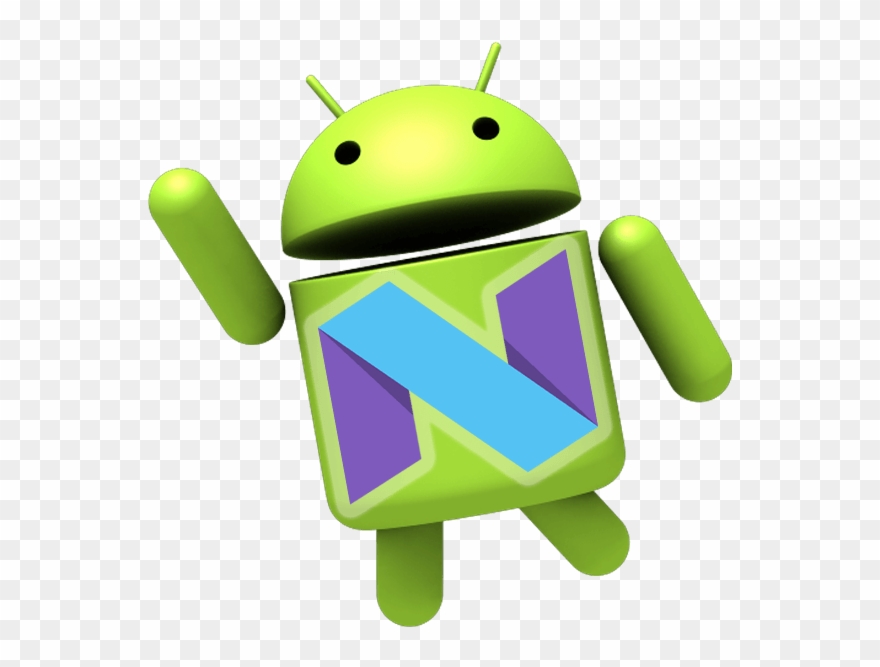 Najnowszy I Zarazem Najszybszy Android Dostępny W Androidowych - Android Nougat Logo Png Clipart