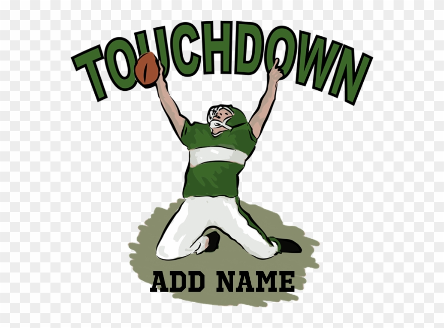 Favorite - Personalized Grid Iron Footballer Shower Curtain Clipart