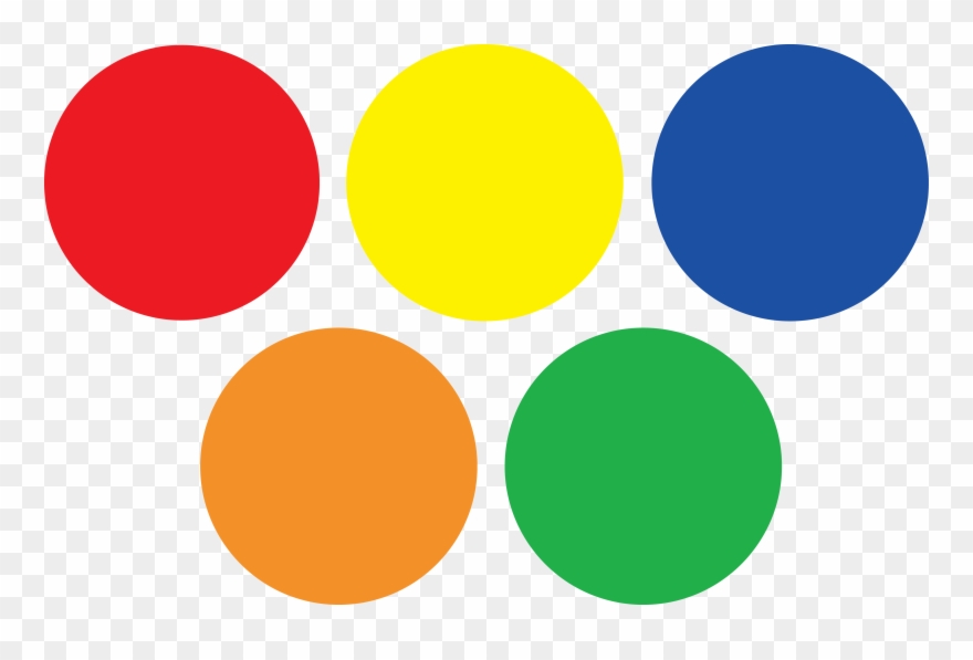 Colors In Circle Clipart