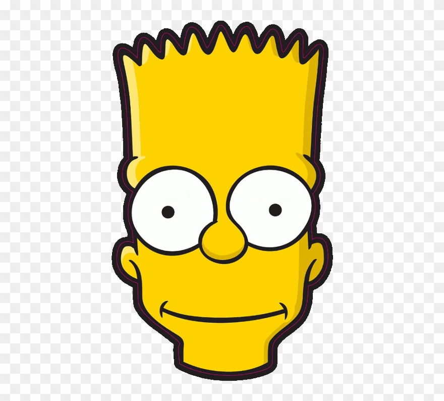 Imagenes Png Tumblr Bart Buscar Con Google - Bart Simpson Front Face Clipart
