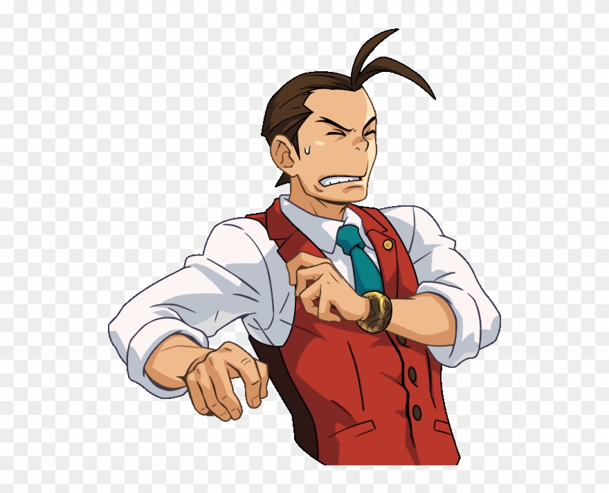 Hcjhtr1 - Apollo Justice Png Sprite Clipart