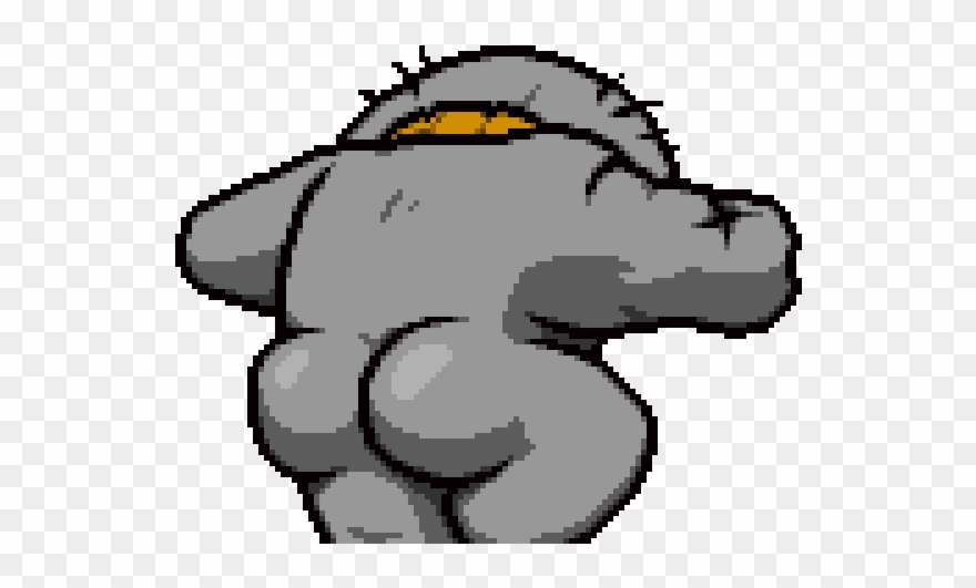 Dat Ultra Ass - Binding Of Isaac Gif Transparent Clipart