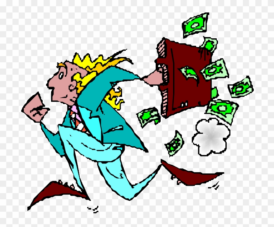 Take Your Money And Run - Sexual Assault Clipart