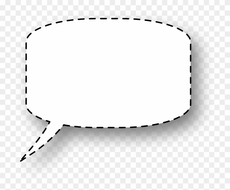 Speech Bubble Free Vector - Whispering Speech Bubble Clipart