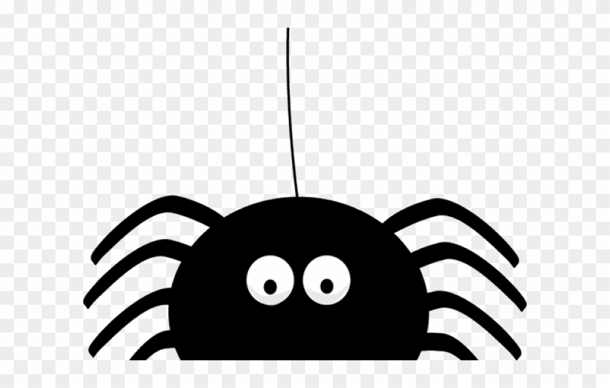 Halloween Clipart Clipart Cute Halloween Spider - Transparent Spider Clip Art - Png Download