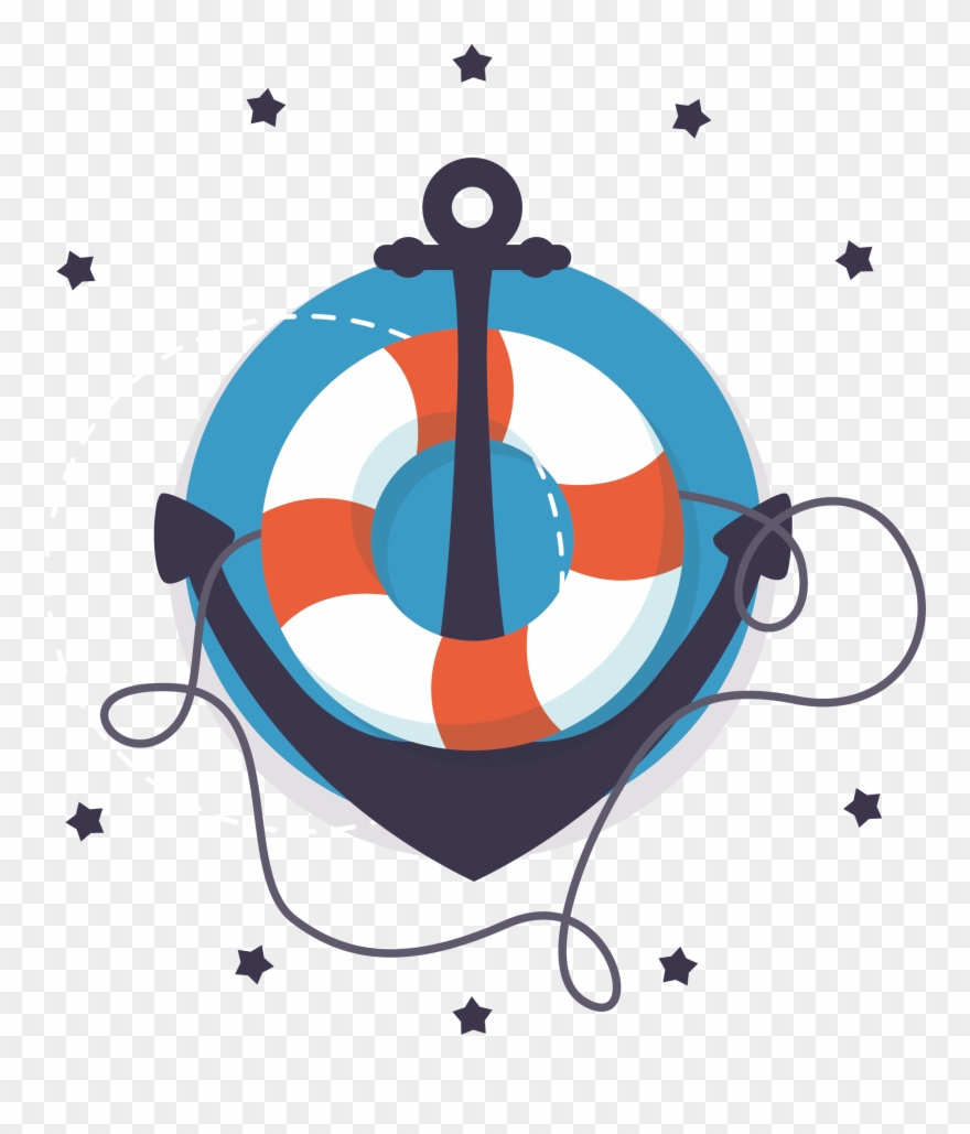 Elements Vector Transprent Png Free Download Pattern - Nautical Design Png Clipart