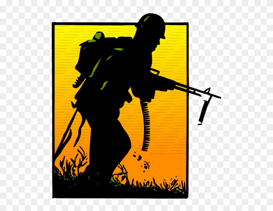 Soldier - Platoon Clipart