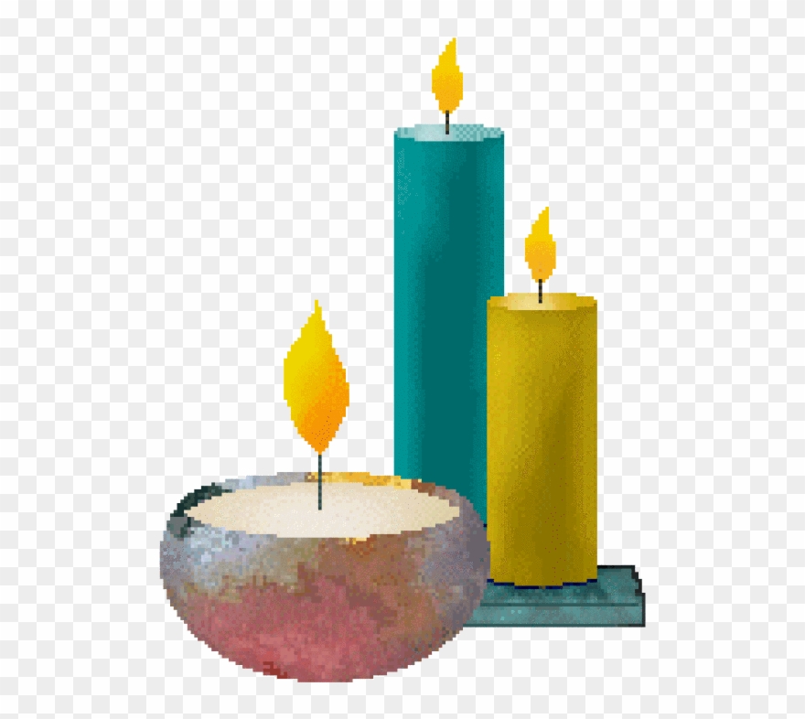 Free Download Candle Clip Art Clipart Candle Wax - Candle - Png Download