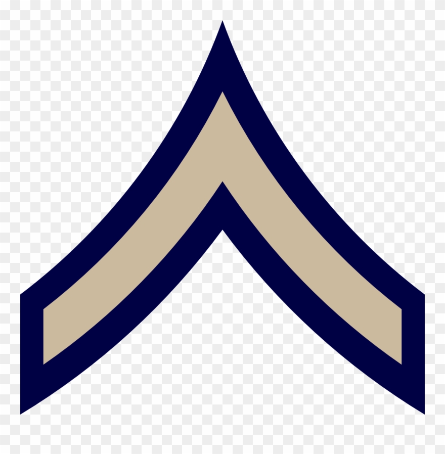 Us Army Staff Sergeant Insignia Png - Us Army Private Rank Clipart