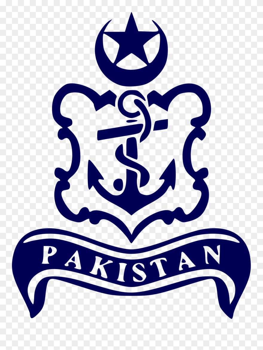 Pakistan Navy Emblem - Pakistan Navy Crest Clipart