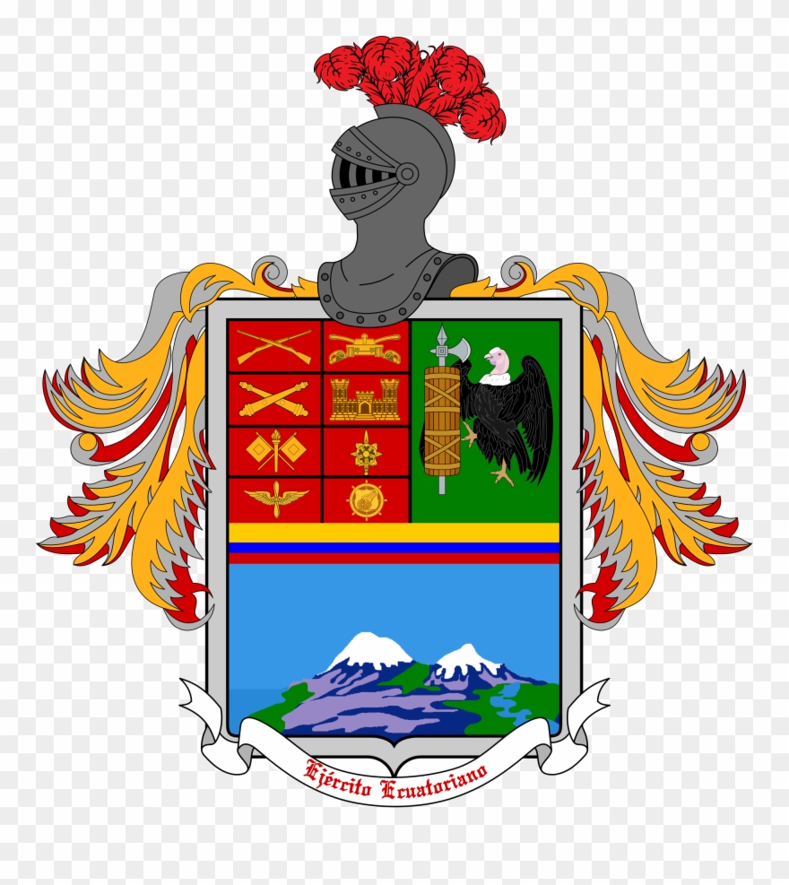 Coat Of Arms Of Ecuador Army - Ecuador Army Logo Clipart