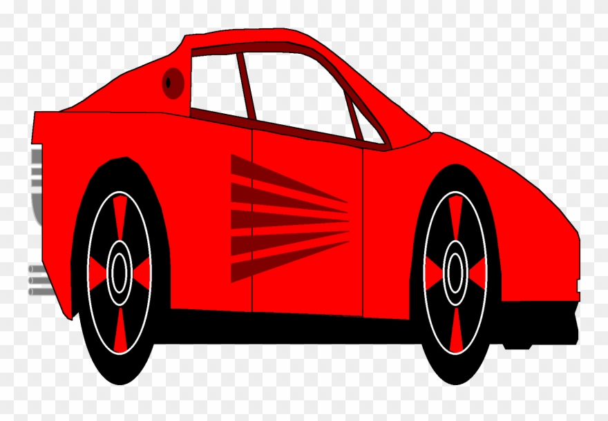 Gear Transmission - Clip Art Sports Car - Png Download