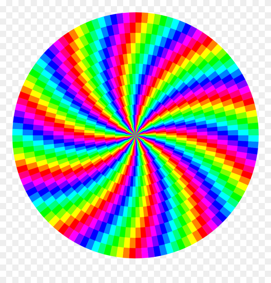 12 Color Rainbow Swirl Animation - Skins Gif Agar Io Clipart