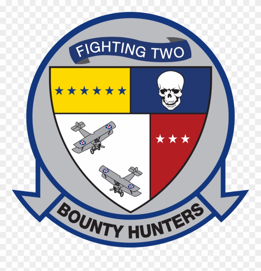 Fighter Squadron 2 Insignia 1973 - Vfa 2 Bounty Hunters Logo Clipart