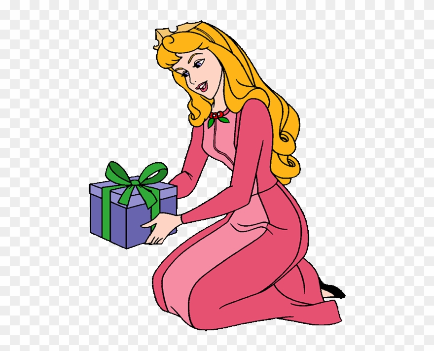 Princess Aurora Christmas Clipart - Disney Princess Aurora Christmas - Png Download