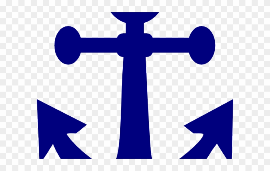 Dark Blue Clipart Us Navy - Anchor Svg - Png Download