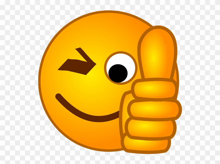 Download Image Smiley Face With Thumbs Up Png Clipart 1271314 