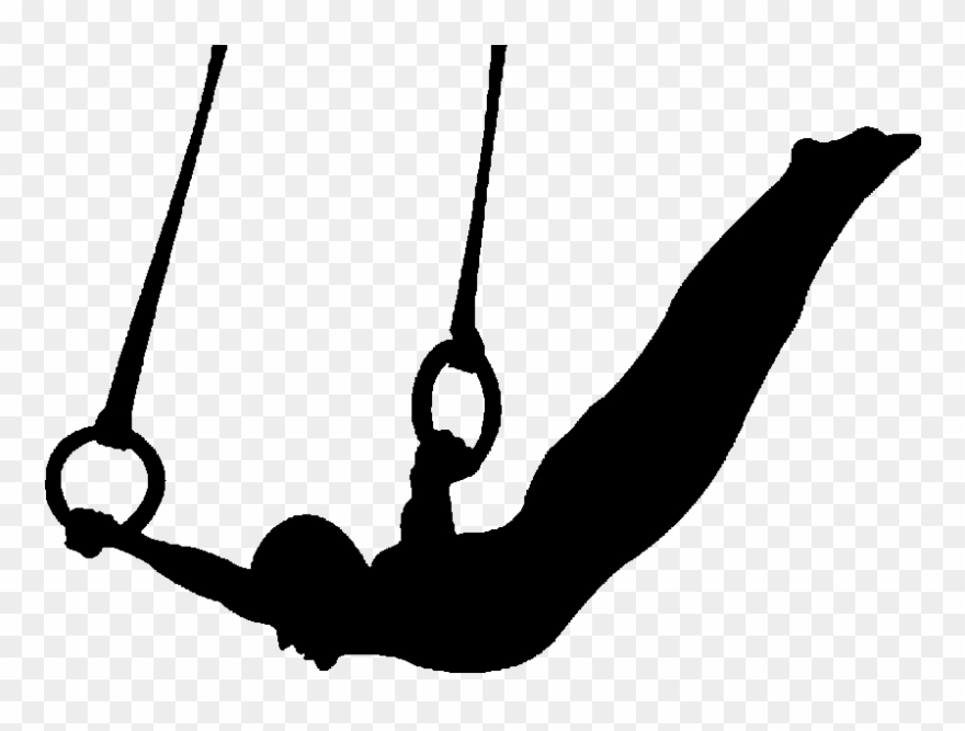 Male Gymnast Silhouette Clipart Minnesota Golden Gophers - Mens Gymnastics Clip Art - Png Download
