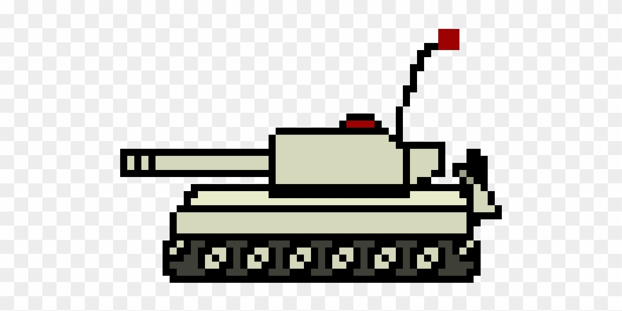 Tank - Pixel Art Clipart