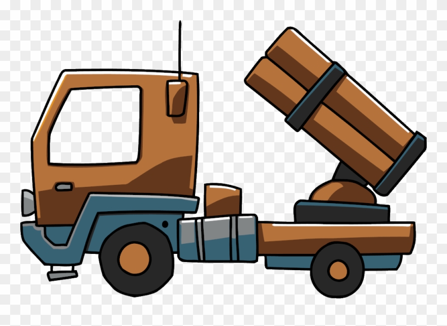 Rocket Artillery - Scribblenauts Unlimited Army Vehicles Clipart