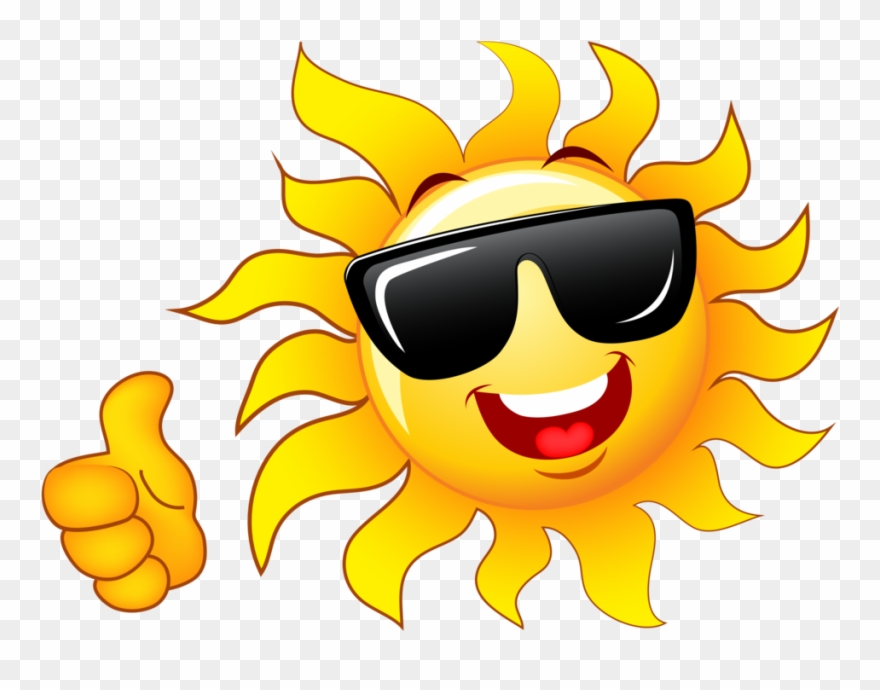 Summer Camp Registration Is Now Open - Cute Sun With Sunglasses Clipart - Png Download