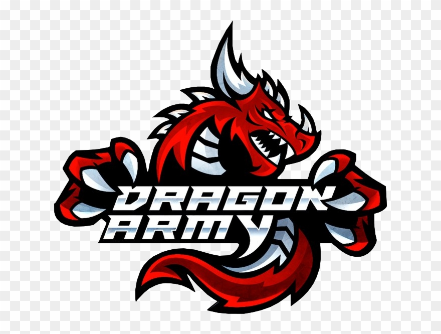 Dragon Army Logo Clipart