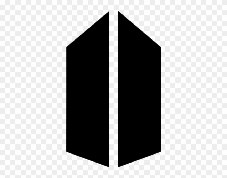 Bts Logo Png White - Love Yourself Answer Png Clipart