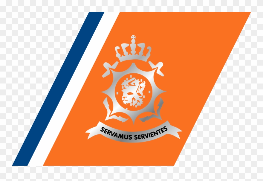 Netherlands Coast Guard Racing Stripe - Netherlands Coastguard Clipart