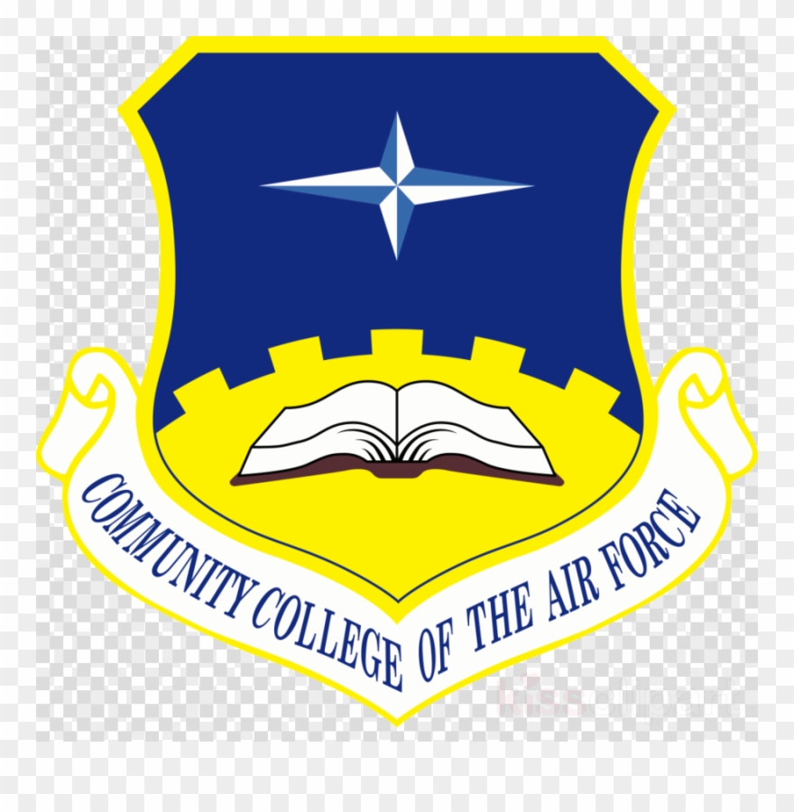 Download Community College Of The Air Force Logo Clipart - Community College Of The Air Force Logo - Png Download