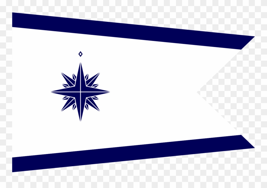 Standard Of The Japan Coast Guard Commandant - 海上 保安 庁 庁 旗 Clipart