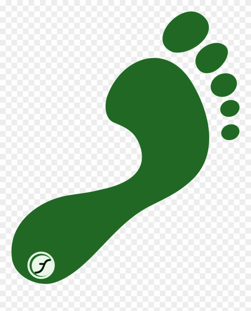 Footprint Clipart - Carbon Footprint - Png Download