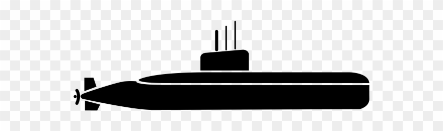 Submarine Rubber Stamp - War Submarine Icon Clipart