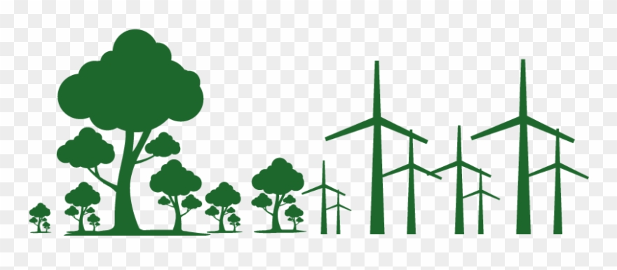 Ecological Footprint - 1,435 - 5 Hectares - Nuestro - Wall Sticker Tree Silhouette Clipart