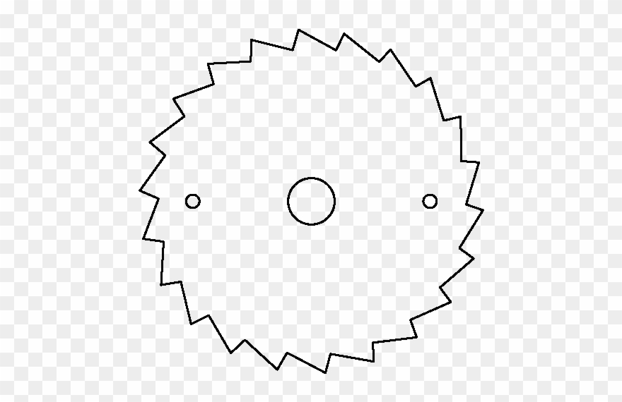 Clipart Free Download Circular Saw Blade Clipart - Saw Blade Clip Art - Png Download
