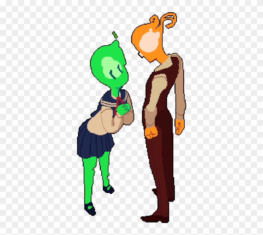 Imagine Grillby's Daughter Encouraging Him To Ask You - Fuku Fire Grillby's Daughter Clipart