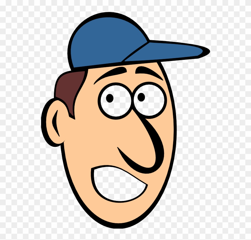 Men Clipart Head - Man Clip Art - Png Download