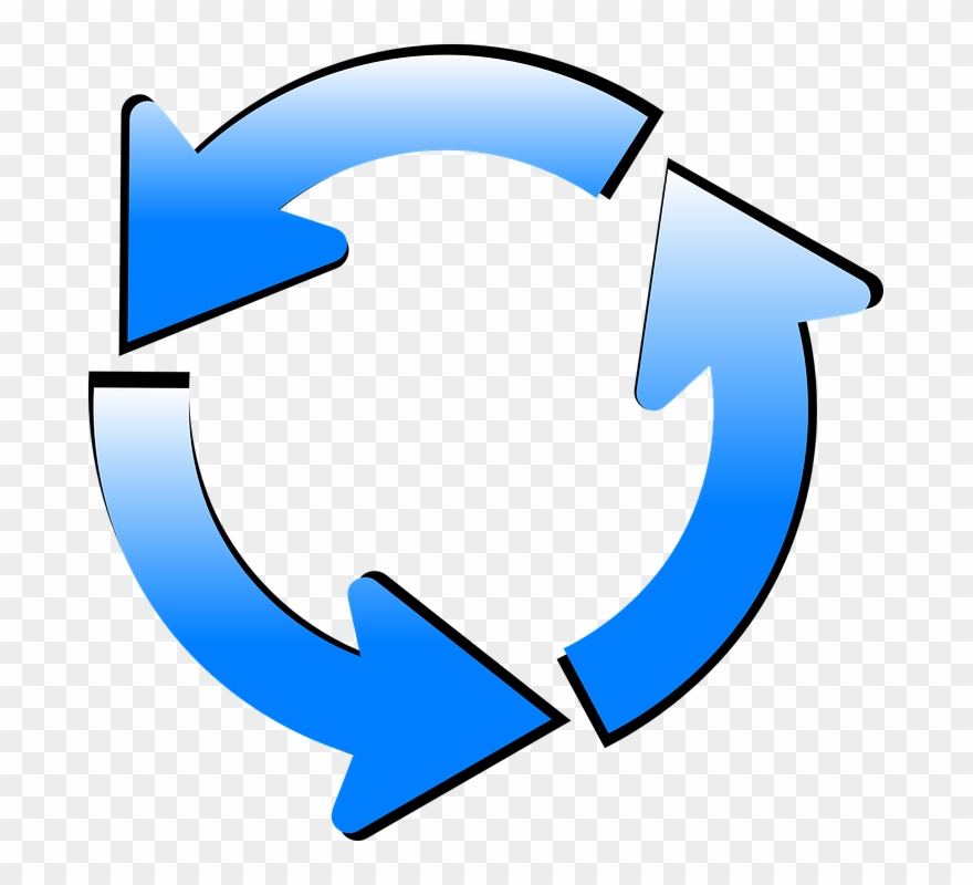 Free Vector Graphic - Seta Ciclo Clipart