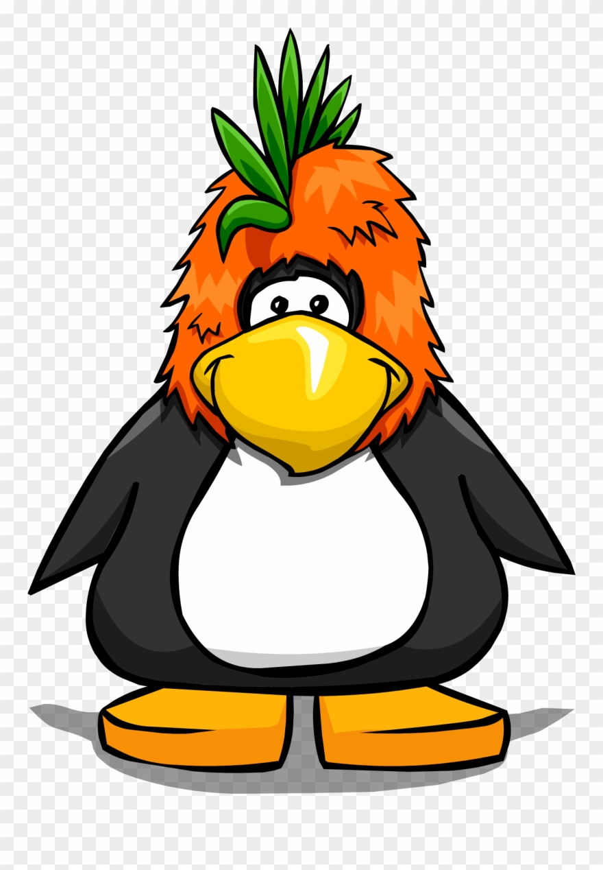 Bird Mascot Head On Player Card - Penguin With A Horn Clipart