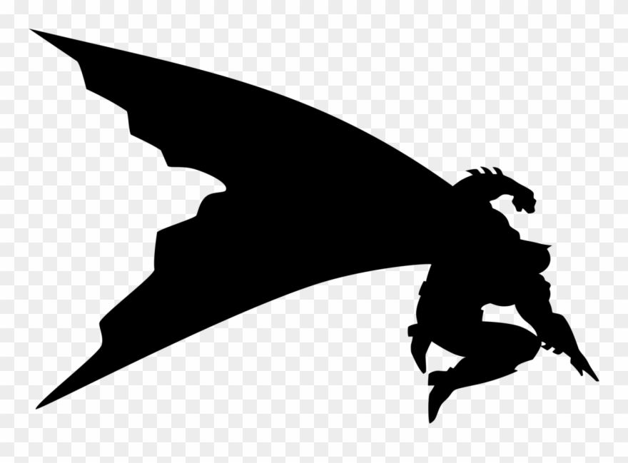 Dc Has Announced A Prequel To The Seminal Dark Knight - Dark Knight Returns Silhouette Clipart