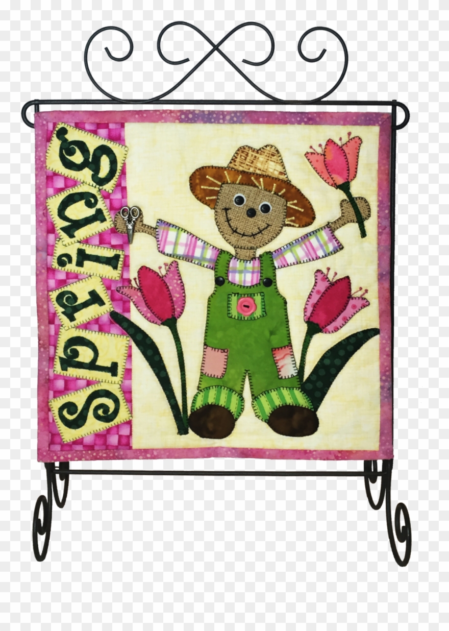 Spring Fever Low-sew Quilt Pattern - Electronic Download Clipart