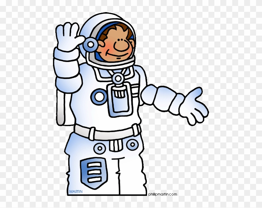 Collection Of Astronaut No Background High - Philip Martin Clipart Space - Png Download