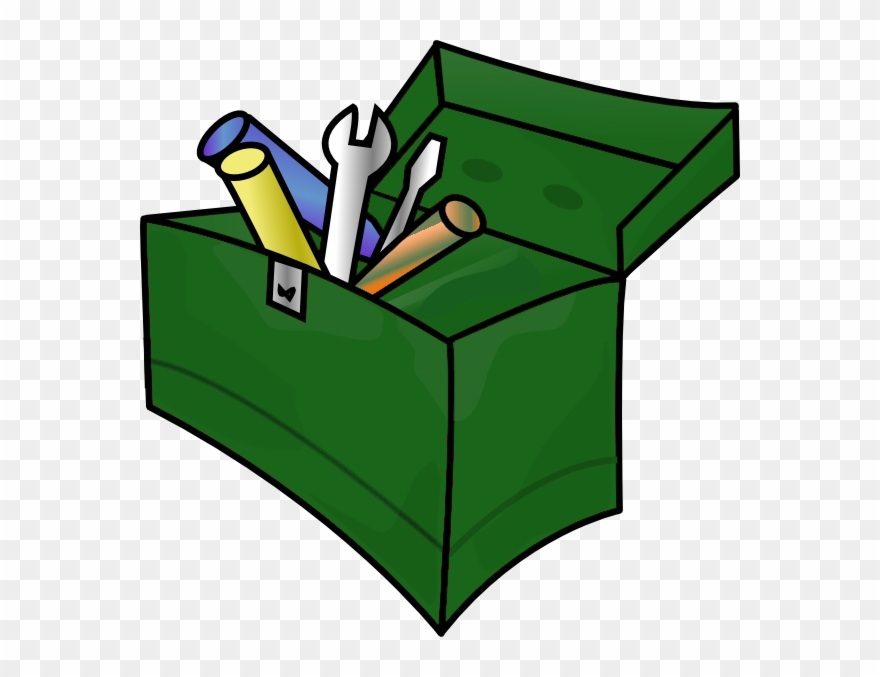 Mechanic Clipart Toolbox - Tool Box - Png Download