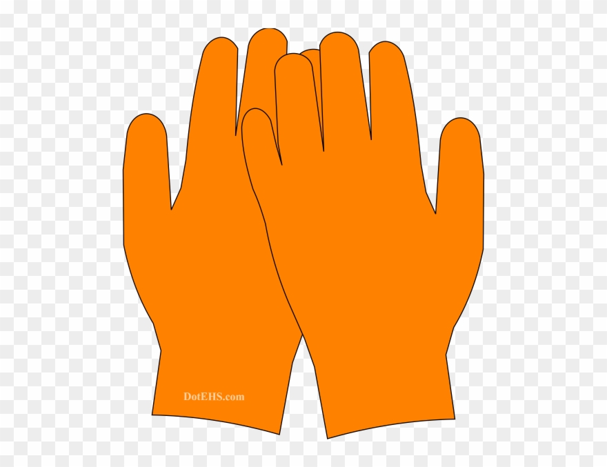 Goggles Clipart Safety Glove - Gesture - Png Download