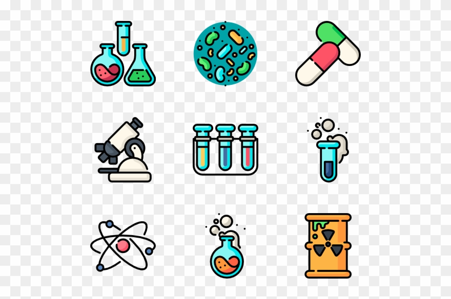 Chemistry - Halloween Transparent Icons Clipart