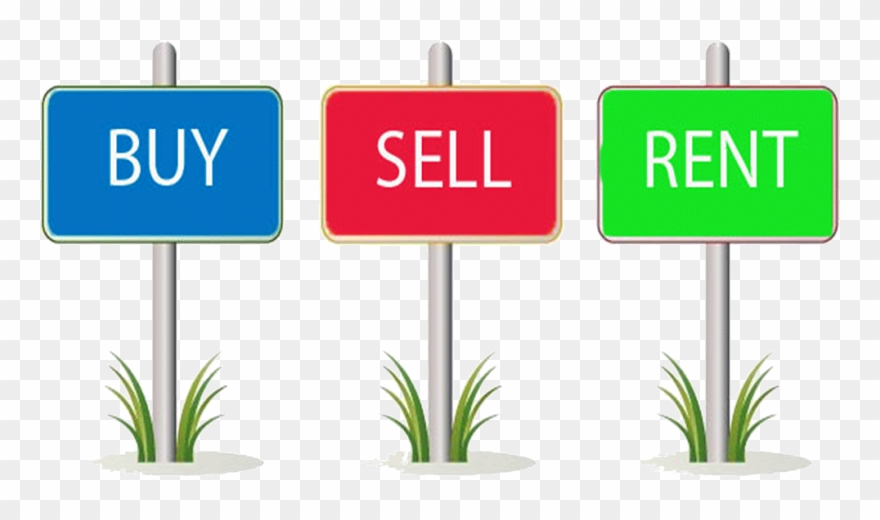 Buy And Png Transparent Transparent Background - Buy Sell Rent Png Clipart