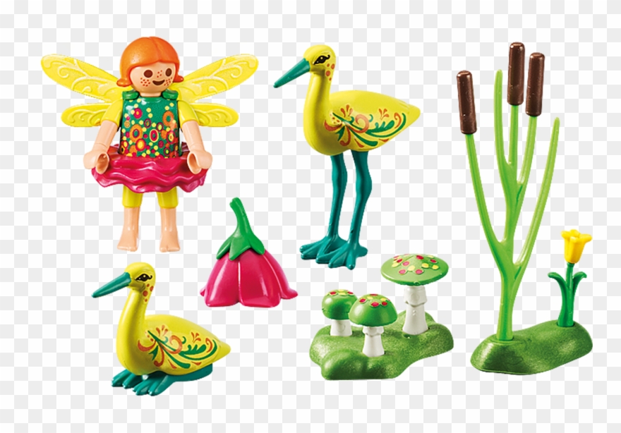Http - //media - Playmobil - Com/i/playmobil/9138 Product - Playmobil 9138 Fairy Girl With Storks Clipart