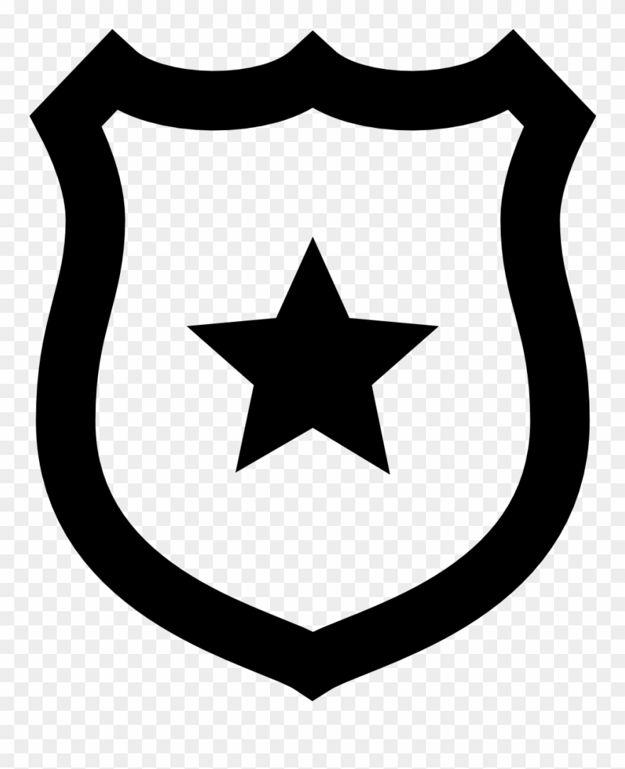 Police Badge Icon Png Clipart
