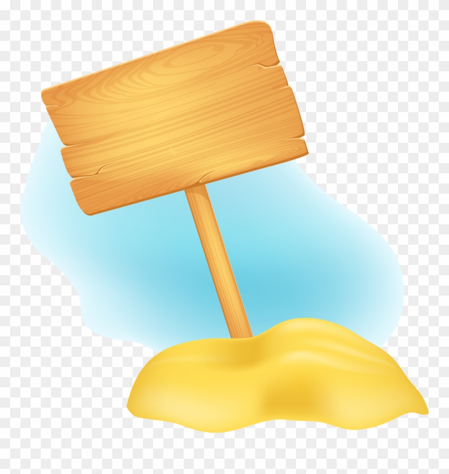 Beach Sign Png - Portable Network Graphics Clipart